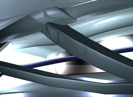 Digital  model, interior view