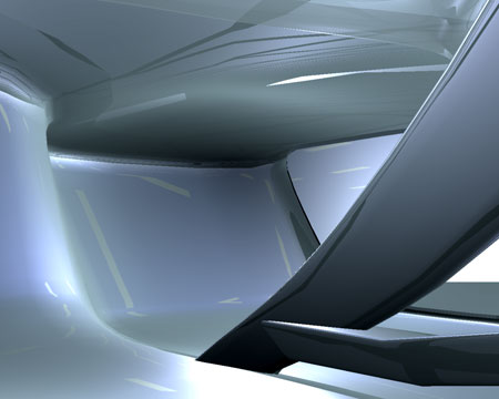 Digital  model, interior view
