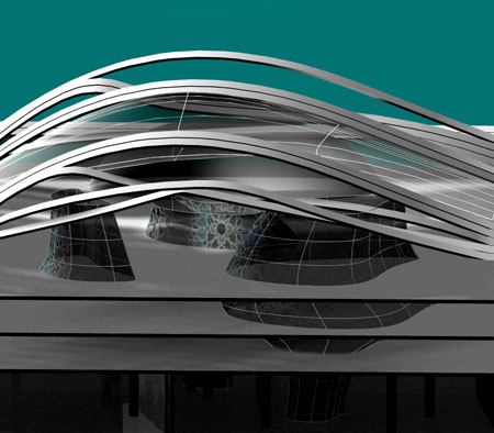 Digital  model, exterior view