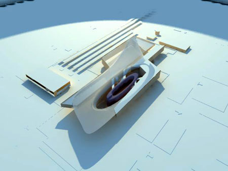 Digital  model, exterior view