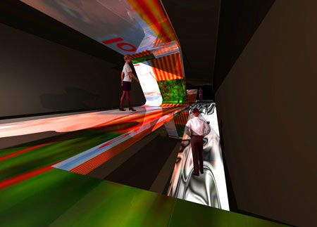 Interior view of Gallery