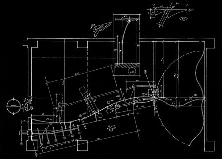 Plan of bar area