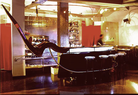View of bar area