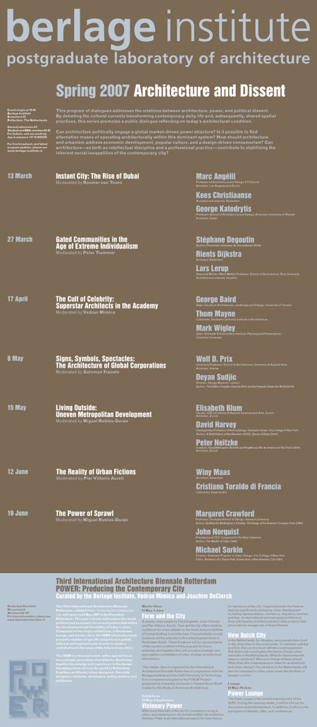 Berlage lecture