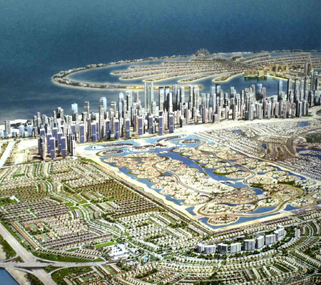 dubai aerial