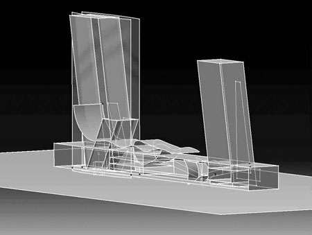Digital  model, exterior view