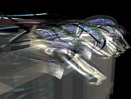 Digital  model, exterior view