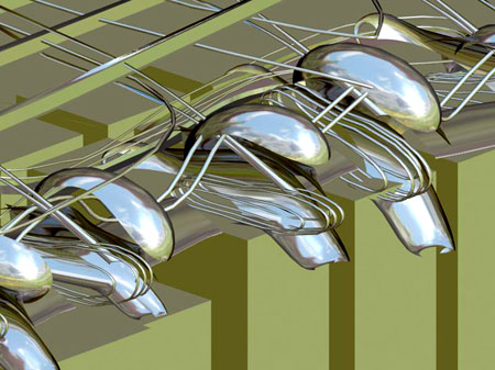 Digital  model, exterior view